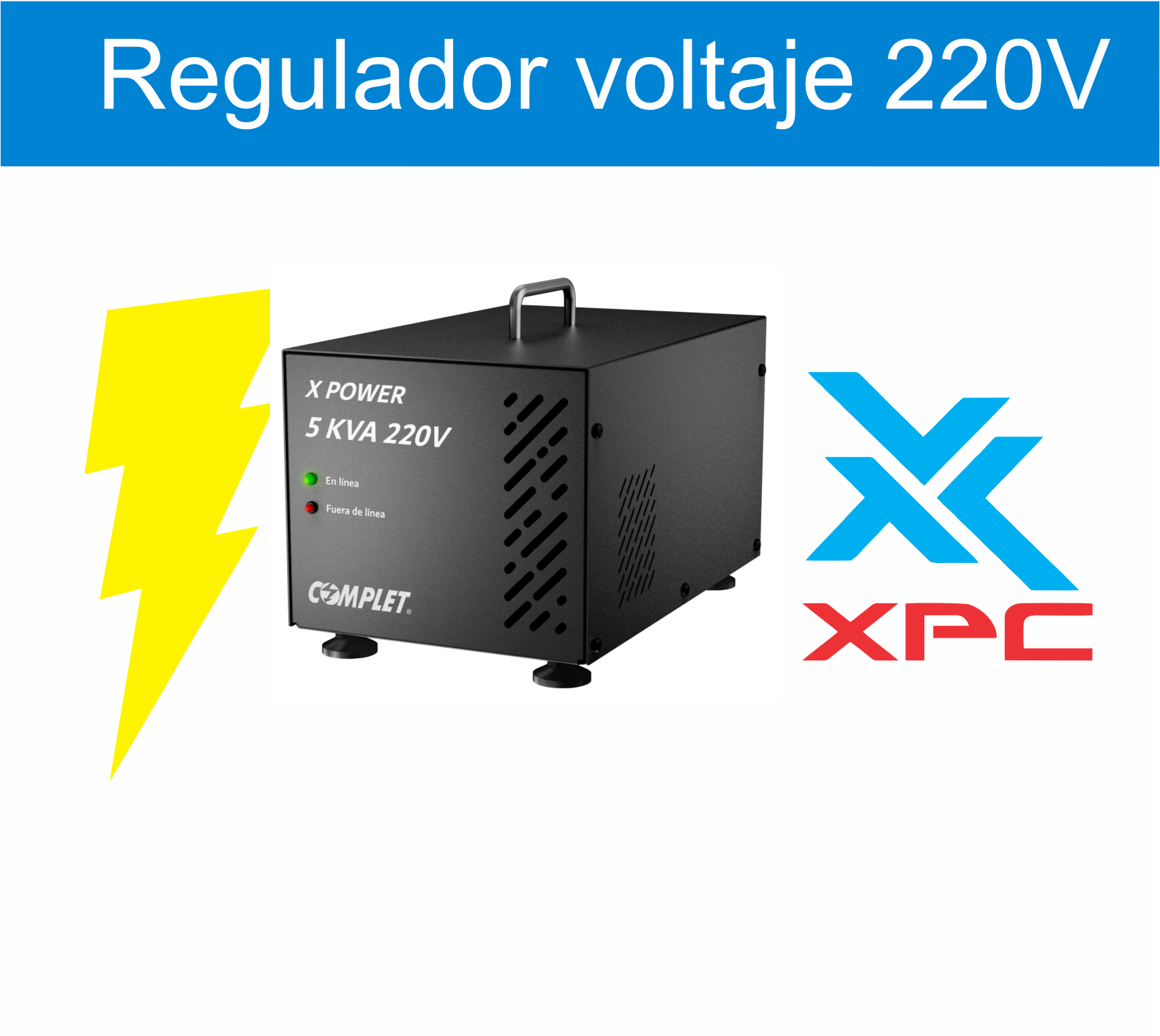 regulador voltaje 2200vatio